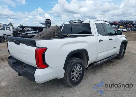 2024 Toyota Tundra Sr5 4Wd из США, поврежденный, VIN 5TFLA5DA2RX149203